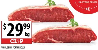 Supabarn Whole beef porterhouse offer