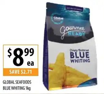Supabarn GLOBAL SEEFOODS blue whiting 1kg offer