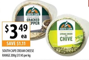 Supabarn SOUTH cape cream cheese offer