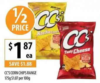 Supabarn CC's corn chips range offer