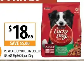 Purina Lucky Dog Dry Biscuits Range