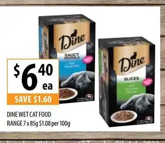 Dine Wet Cat Food Range