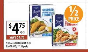 Supabarn Steggles Chicken Tenders Range offer