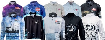 All Fishing Shirts by Penn, Berkley, Abu Garcia, Daiwa & Salty Captain