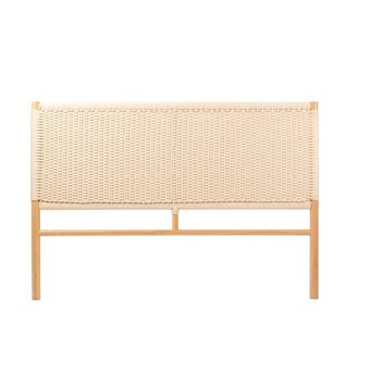 Pillow Talk Belgrade Woven Bedhead by M.U.S.E. offer