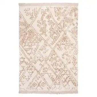 Pillow Talk Campo Floor Rug Rust by Habitat offer