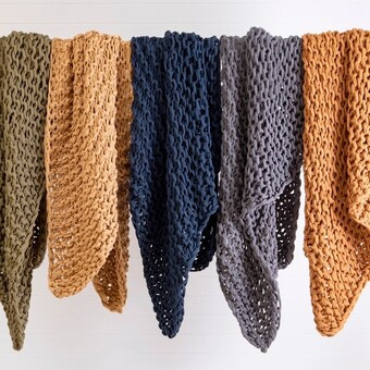 Pillow Talk Luna Chunky Knit Throw by M.U.S.E. offer