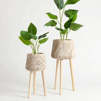 Pillow Talk Levi Planter on Stand by M.U.S.E. offer