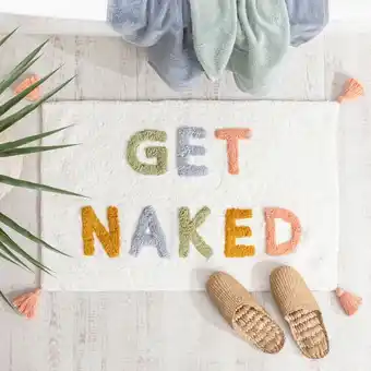 Pillow Talk Get Naked Bath Mat by Habitat offer