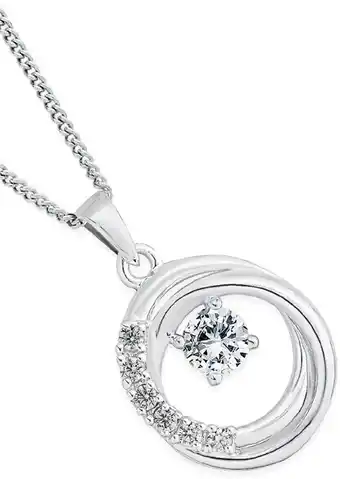 Angus & Coote Sterling Silver Cubic Zirconia Pendant offer