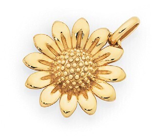 Goldmark 9c Gold Sunflower Pendant offer