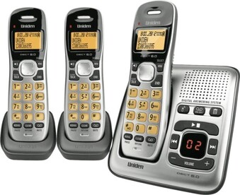 The Good Guys Uniden Cordless Phone Triple Pack offer