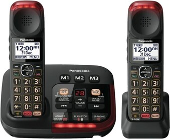 The Good Guys Panasonic Twin Pack Cordless Phone offer