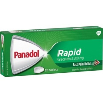 IGA Panadol Rapid Caplets 20 Pack** offer
