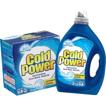 IGA Cold Power Laundry Liquid 1.8-2 Litre or Powder 1.8-2kg Selected Varieties offer