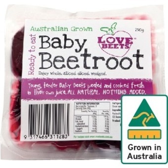 IGA Love Beets Baby Beetroot 250g Pack offer