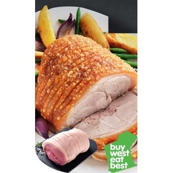 IGA Linley Valley Boneless Rolled Pork Leg Roast offer