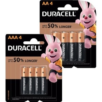 IGA Duracell AA or AAA Coppertop Batteries 4 Pack offer
