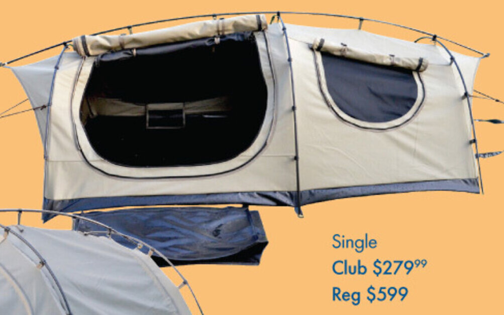 Wanderer Extreme Heavy Duty Swags Single offer at BCF