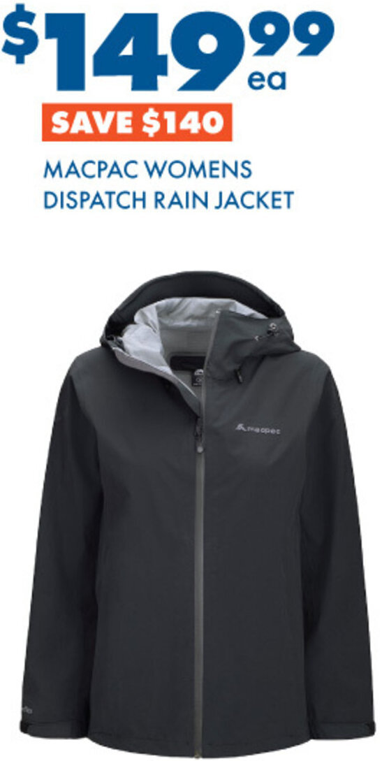 bcf rain jacket