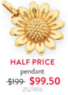 Golden Nature Pendant 2527456