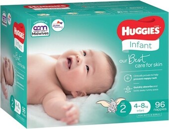 IGA Huggies Ultimate Nappies or Nappy Pants 46-108 Pack Selected Varieties offer