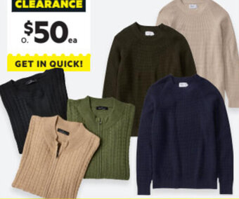 Harris Scarfe Assorted Knitwear offer