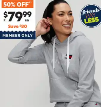 Fleece Hoddie with Print Flag