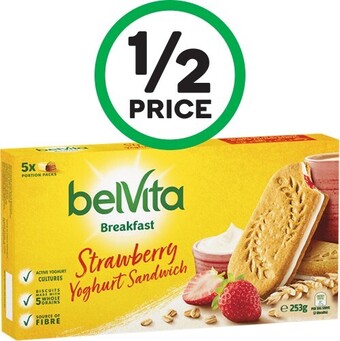 Woolworths BelVita Breakfast Crunch 253g or BelVita Soft Bakes 200g offer