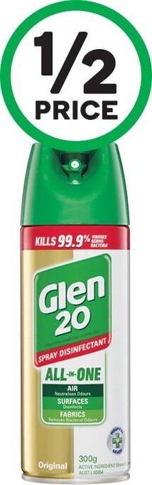 Woolworths Glen 20 Surface Spray 300g offer
