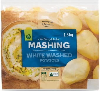 Woolworths Woolworths Australian Mashing Potatoes 1.5 kg offer