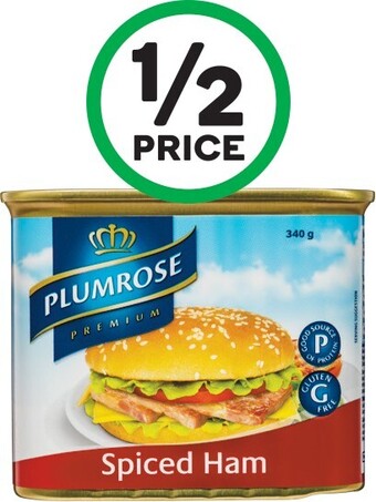 Woolworths Plumrose Spiced Ham 340g offer