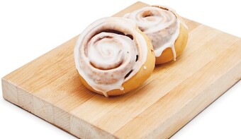 Woolworths Cinnamon, Spinach & Feta or Apple & Custard Scroll Varieties Pk 2# offer