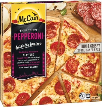 Woolworths McCain Family Pizza 500g offer