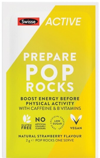 Woolworths Swisse Active Prepare Pop Rocks Sachet 2g~ offer