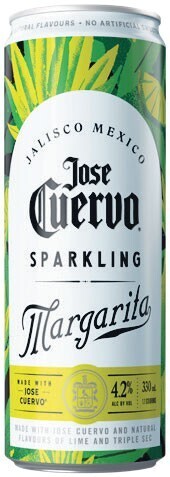Woolworths Jose Cuervo Sparkling Margarita Cans 4x330ml offer