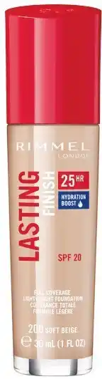 Woolworths Rimmel Lasting Finish Full Coverage SPF20 Foundation 30ml† offer