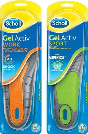 Scholl GelActiv Insole Pk 1