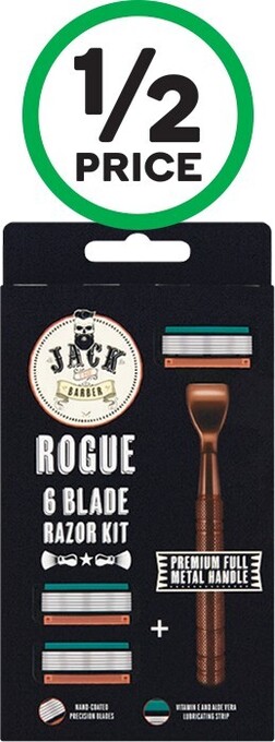 Woolworths Jack the Barber 6 Blade Razor Kit offer