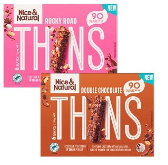 Coles Nice & Natural Thins 120g offer