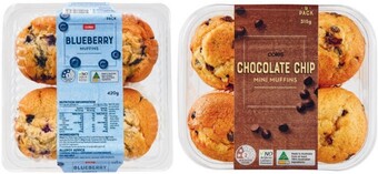 Coles Coles Muffins 4 Pack or 9 Pack offer