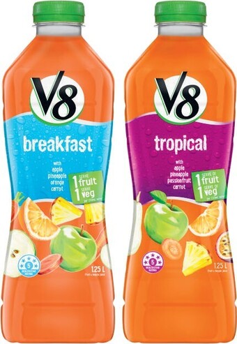 Coles V8 Juice 1.25 Litre offer