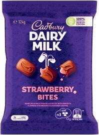 Coles Cadbury or Europe Bitesize 110g-135g offer