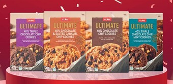 Coles Coles Ultimate 40% Chocolate Chip Cookies 400g offer