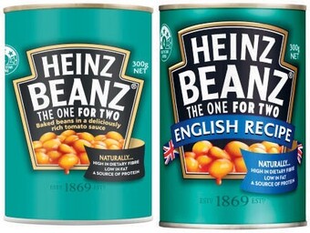 Coles Heinz Beanz or Spaghetti 300g offer
