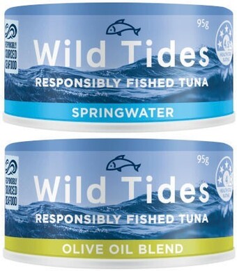 Coles Wild Tides Tuna 95g offer