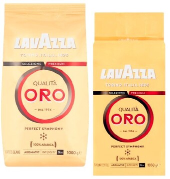 Lavazza Qualita Oro Coffee Beans or Ground 1kg