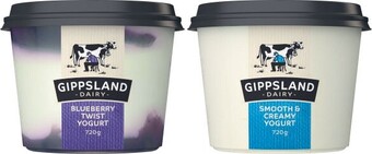 Coles Gippsland Twist Yogurt 720g offer