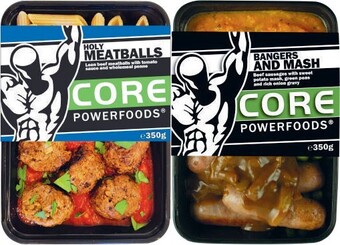 Coles Core Powerfoods Frozen Meal 350g offer