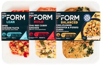 Coles Coles PerForm Frozen Meals 330g-340g offer